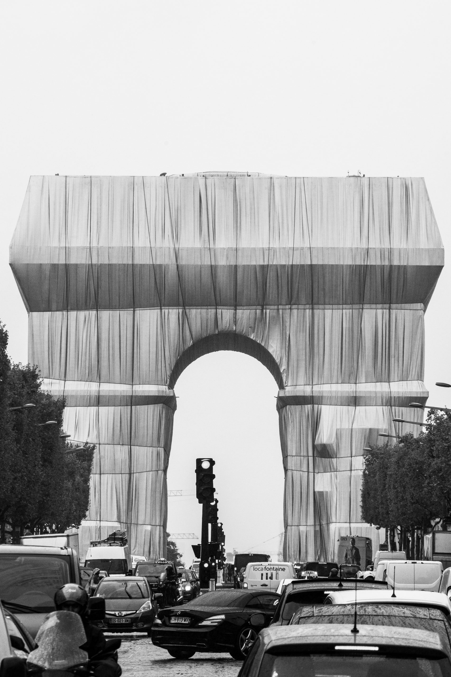 ARC DE TRIOMPHE PAR CHRISTO
